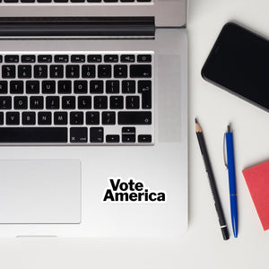 VoteAmerica logo sticker