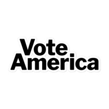 Load image into Gallery viewer, VoteAmerica logo sticker
