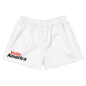 VoteAmerica Logo Women's Athletic Shorts