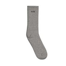 Load image into Gallery viewer, VOTE Embroidered Socks
