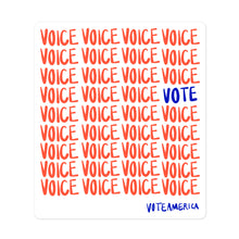 Load image into Gallery viewer, Voice Vote Sticker
