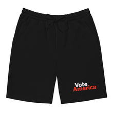 Load image into Gallery viewer, VoteAmerica Logo - Men&#39;s Fleece Shorts
