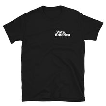 Load image into Gallery viewer, VoteAmerica Logo - Unisex Short-Sleeve T-Shirt
