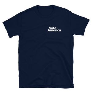 VoteAmerica Logo - Unisex Short-Sleeve T-Shirt