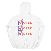 Load image into Gallery viewer, Men&#39;s Hoodie - Voted Checkboxes
