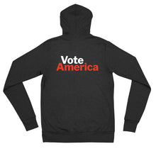 Load image into Gallery viewer, Unisex Zippered Hoodie - VoteAmerica
