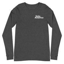 Load image into Gallery viewer, VOTE / VOICE - Unisex Long Sleeve Tee
