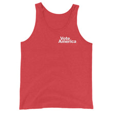 Load image into Gallery viewer, VoteAmerica Logo - Unisex Tank Top
