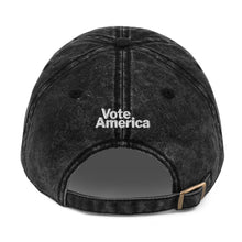 Load image into Gallery viewer, VOTE Vintage Cotton Twill Cap
